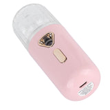 30ml Mini Facial Humidifier Portable Nano Atomization USB Charging Face Mist SprayerPink
