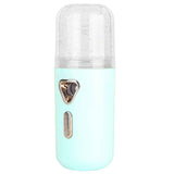30ml Mini Facial Humidifier Portable Nano Atomization USB Charging Face Mist SprayerGreen In Australia - Darrahopens