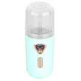 30ml Mini Facial Humidifier Portable Nano Atomization USB Charging Face Mist SprayerGreen In Australia - Darrahopens