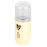 30ml Mini Facial Humidifier Portable Nano Atomization USB Charging Face Mist SprayerYellow In Australia - Darrahopens
