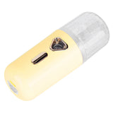 30ml Mini Facial Humidifier Portable Nano Atomization USB Charging Face Mist SprayerYellow