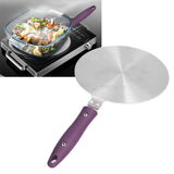 Induction Cooker Heat Diffuser with Handle Gas Stove Diffuser Converter Plate Accessory20# 19.5cm / 7.7in