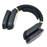 LED Neck Fan Hands Free Bladeless Fan with Heating and Cooling Function Low Noise Dual 3 Speeds for Traveling Hiking StudyBlue In Australia - Darrahopens