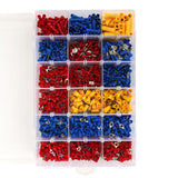 1200PCS Wiring Terminal Mini Portable Copper Tube Insulated End Wire Connector Kit1200PCS