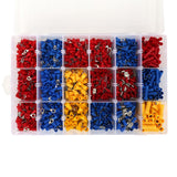 1200PCS Wiring Terminal Mini Portable Copper Tube Insulated End Wire Connector Kit1200PCS