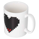 Ceramic Cup Heart Pattern Heat Sensitive Changing Color Mug for Home Office Restaurant Bar Use In Australia - Darrahopens