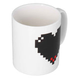 Ceramic Cup Heart Pattern Heat Sensitive Changing Color Mug for Home Office Restaurant Bar Use In Australia - Darrahopens