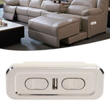 5 Pin 24V Electric Sofa Controller USB 2 Motor Linear Drive Recliner Switch for 12V/29V Electric Push Rod