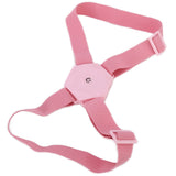 Posture Corrector Breathable Smart Back Shoulder Brace Intelligent Reminder StraightenerPink