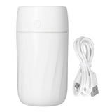 300ml Mini Humidifier Portable Colorful Lights USB Humidifier for Home Bedroom Office CarWhite In Australia - Darrahopens