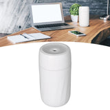 300ml Mini Humidifier Portable Colorful Lights USB Humidifier for Home Bedroom Office CarWhite