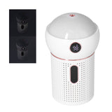 630ml Large Capacity Humidifier Single Spray 360° Projection Humidifier for Home Car USB ChargingWhite
