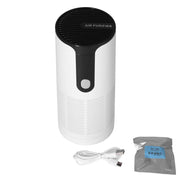 10 Million Negative Ion Air Purifier Portable Air Cleaner 3 Gear Adjustment for Home Car Accessories USB ChargingWhite In Australia - Darrahopens