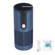 10 Million Negative Ion Air Purifier Portable Air Cleaner 3 Gear Adjustment for Home Car Accessories USB ChargingBlue In Australia - Darrahopens