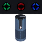 10 Million Negative Ion Air Purifier Portable Air Cleaner 3 Gear Adjustment for Home Car Accessories USB ChargingBlue
