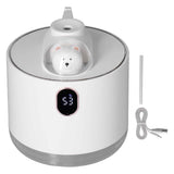 500ml Large Capacity Humidifier Spacecraft Night Light USB Charging Car Humidifier for HomeWhite In Australia - Darrahopens