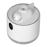 500ml Large Capacity Humidifier Spacecraft Night Light USB Charging Car Humidifier for HomeWhite In Australia - Darrahopens