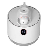 500ml Large Capacity Humidifier Spacecraft Night Light USB Charging Car Humidifier for HomeWhite In Australia - Darrahopens