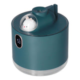 500ml Large Capacity Humidifier Spacecraft Night Light USB Charging Car Humidifier for HomeGreen
