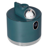500ml Large Capacity Humidifier Spacecraft Night Light USB Charging Car Humidifier for HomeGreen