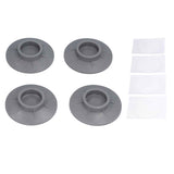 4Pcs Vacuum Suction Cup Design Washing Machine Feet Pad Non Slip Anti Vibration Noise Reduction Pad In Australia - Darrahopens