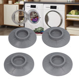 4Pcs Vacuum Suction Cup Design Washing Machine Feet Pad Non Slip Anti Vibration Noise Reduction Pad