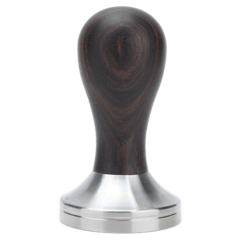53mm Coffee Powder Tamper Stainless Steel Coffee Hammer with Wood Handle for Home Office