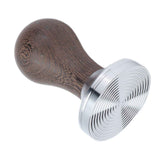 53mm Stainless Steel Coffee Tamper Wooden Handle Coffee Powder Hammer Press Tool Accessory In Australia - Darrahopens