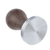 53mm Stainless Steel Coffee Tamper Wooden Handle Coffee Powder Hammer Press Tool Accessory In Australia - Darrahopens