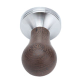 53mm Stainless Steel Coffee Tamper Wooden Handle Coffee Powder Hammer Press Tool Accessory