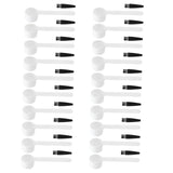 100Set Reusable 4g Coffee Measuring Spoon Brush Kit Coffee Making Accessory for Home Office Use