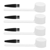 100Set Reusable 4g Coffee Measuring Spoon Brush Kit Coffee Making Accessory for Home Office Use