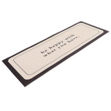 Coffee Mat Pu Leather Anti Slip Stain Resistant Waterproof Table Mat for Kitchen Countertop 30× 80cm/11.8 X 31.5in In Australia - Darrahopens