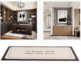 Coffee Mat Pu Leather Anti Slip Stain Resistant Waterproof Table Mat for Kitchen Countertop 30× 80cm/11.8 X 31.5in
