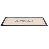 Coffee Mat Pu Leather Anti Slip Stain Resistant Waterproof Table Mat for Kitchen Countertop 30 ×120cm/11.8 X 47.2in