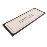 Coffee Mat Pu Leather Anti Slip Stain Resistant Waterproof Table Mat for Kitchen Countertop 30 ×120cm/11.8 X 47.2in