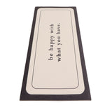 Coffee Mat Pu Leather Anti Slip Stain Resistant Waterproof Table Mat for Kitchen Countertop 30 ×120cm/11.8 X 47.2in