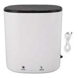 Electric Cosmetic Brush Cleaner 4.5L USB Turbo Blue Lights Cleaning One Key Control Makeup Brush Cleaner Dryer Machine for All Size Makeup Brush