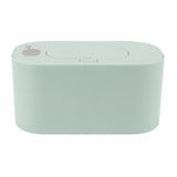Wipe Warmer Wet Wipe Dispenser USB Powered Constant Temperature Large Capacity with Display Wipe Heater for Infants Green