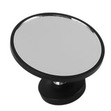 Coffee Maker Magnetic Mirror with 360° Rotating Base Aluminum Alloy Dual Ball Joints Coffee Flow Rate Observation Reflector Mirror Black