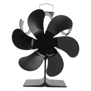 Stove Fan 6 Blades Fireplace Fan Heat Powered Fast Warm Circulation Quiet Heat Resistant Thermoeletric Fan for Log Burner Home In Australia - Darrahopens