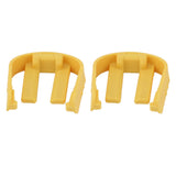 2 PCS Car Washer Quick Connector Buckle Lightweight ABS Power Washer C Clip Buckle for Karcher K2 K3 K7 Yellow