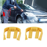 2 PCS Car Washer Quick Connector Buckle Lightweight ABS Power Washer C Clip Buckle for Karcher K2 K3 K7 Yellow