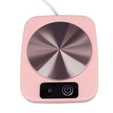 Coffee Warmer Smart Constant Temperature USB Powered Portable Mug Warmer for Office Travel Home Pink In Australia - Darrahopens