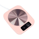 Coffee Warmer Smart Constant Temperature USB Powered Portable Mug Warmer for Office Travel Home Pink In Australia - Darrahopens
