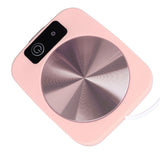 Coffee Warmer Smart Constant Temperature USB Powered Portable Mug Warmer for Office Travel Home Pink