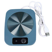 Coffee Warmer Smart Constant Temperature USB Powered Portable Mug Warmer for Office Travel Home Blue In Australia - Darrahopens