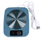 Coffee Warmer Smart Constant Temperature USB Powered Portable Mug Warmer for Office Travel Home Blue In Australia - Darrahopens