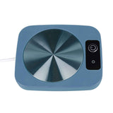 Coffee Warmer Smart Constant Temperature USB Powered Portable Mug Warmer for Office Travel Home Blue In Australia - Darrahopens