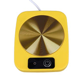 Coffee Warmer Smart Constant Temperature USB Powered Portable Mug Warmer for Office Travel Home Yellow In Australia - Darrahopens
